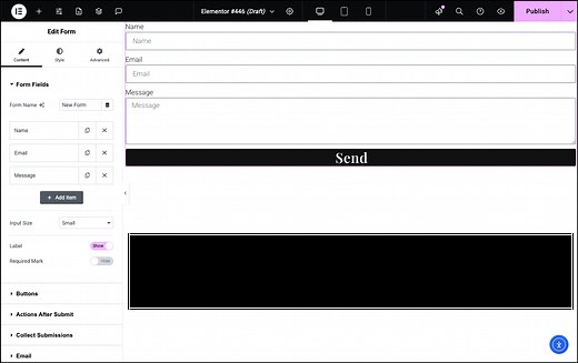 Add a Subscribe Form using Elementor Pro’s Form Builder | Elementor