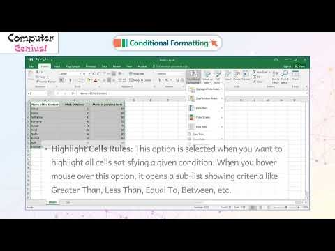 𝐂𝐨𝐧𝐝𝐢𝐭𝐢𝐨𝐧𝐚𝐥 𝐅𝐨𝐫𝐦𝐚𝐭𝐭𝐢𝐧𝐠|𝐂𝐡 𝟎𝟑|𝐂𝐨𝐦𝐩𝐮𝐭𝐞𝐫 𝐆𝐞𝐧𝐢𝐮𝐬 𝐕𝟐.𝟏|𝐂𝐥𝐚𝐬𝐬 𝟎𝟕
