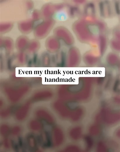 Handmade Thank You Cards: Details That Matter