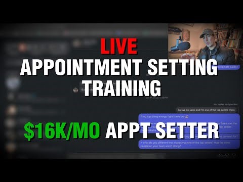 steal my frame-work that made me $16k/mo as an appointment setter