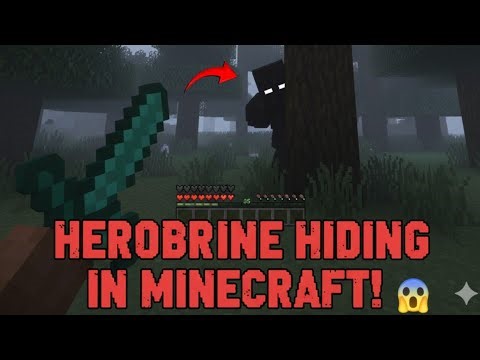 Herobrine sightings in Minecraft 2025 😱