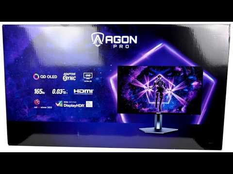 AOC Agon Pro AG326UD - 4K QD OLED Gaming Monitor - Unboxing & Kurzreview