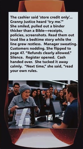 Meet Granny Justice just found out she’s being overcharged