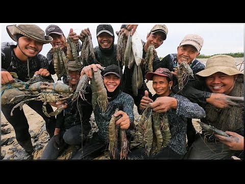 EP178-Part2 - Huge Prawns, Mud Crabs and Milk Fish | Paninimot sa Palaisdaan | Catch 'n Cook