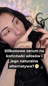 🤔Silicone serum for hair ends and its natural alternative?