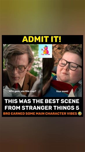 Stranger Things 5 Best Scene who gave you this map, you mom scene! #strangerthings5 #strangerthings | Wrestle Pop Corner