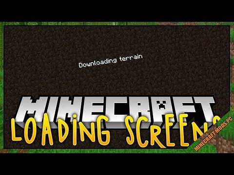 Loading Screens Mod 1.12.2 & How To Download and Install for Minecraft