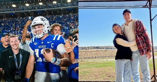 PHOTOS: New Notre Dame QB Riley Leonard celebrates 6 years of love with GF Molly Walding