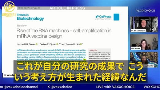 自己増幅型mRNAは合成生物学の産物で、類ウイルスの脂質体や脂質ナノ粒子を通じて伝達・複製される