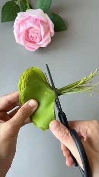 handmade diy handmade flowers handmade flower making creative handwork
