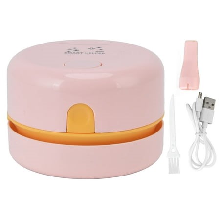 Mini Dust Sweeper, Wireless Desktop Vacuum Cleaner With Vacuum Extension Tube For Home Pink - Walmart.ca