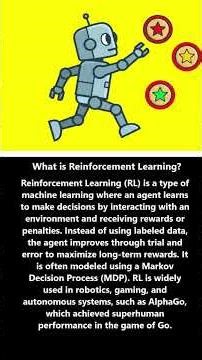 What is Reinforcement Learning? #shortfeed #shorts