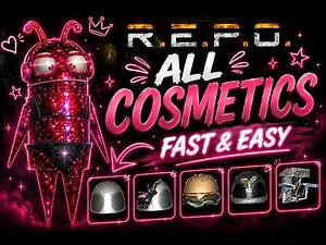 how to get all REPO cosmetics!