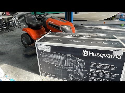 Husqvarna Bagger installation DIY