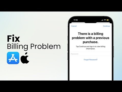 How To Fix Billing Problem With Previous Purchase on App Store (iPhone)
