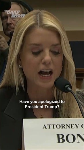 Today, Pam Bondi offered a forceful defense of the victim named repeatedly in the Epstein files | The Daily Show