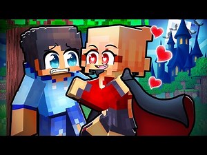DATING the VAMPIRE GIRL in Minecraft!