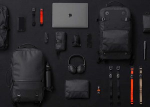 Black Ember Fully Waterproof Modular Everyday Backpack