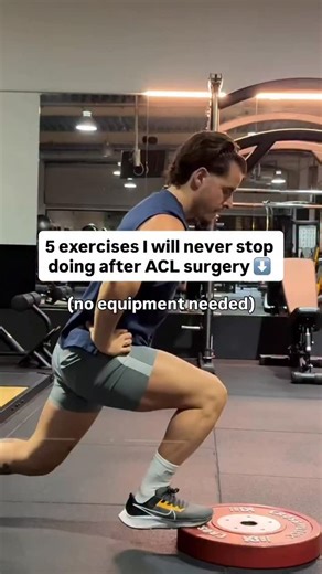 Alan Salgado Espino on Instagram: "📲 Want my full ACL protocol? Comment “ACL” and I’ll send you the full step-by-step program that got me back stronger than ever. 1️⃣ Split Squat Calf Raises – ankle stiffness + knee control 2️⃣ Bridge walkouts – hamstring length + posterior chain loading 3️⃣ Wall Hip Lock – glute stability + pelvic control 4️⃣ Deficit SL Calf Raises – build eccentric strength + control 5️⃣ Bent Knee Calf Raises – isolate soleus for deceleration power 💥 These aren’t just rehab.