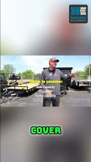 Trailer Buying Guide: Axles, Distance, & Ramps Explained! #shorts