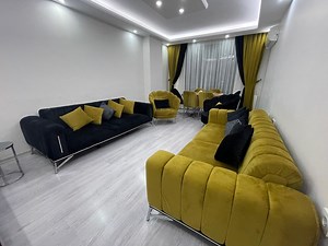 شقة مؤثثة بالكامل بناء واثاث جديد للايجار 3 غرف وصالة مع حمامين ومطبخ نظافة 5 ⭐️ نجوم موقع مثالي 00905415307288 واتساب | شركة بوراك كروب Burak Group | Facebook