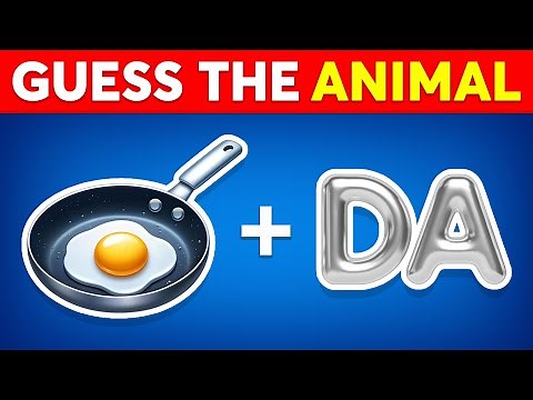 Can You Guess The ANIMAL By Emoji? 🐶 Emoji Quiz