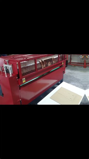 Rotary machine for cardboard box manufacturing #boxes #corrugatedpackaging #boxmaker