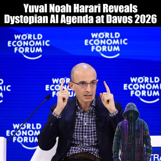 Yuval Noah Harari Unveils Chilling AI Dystopia at Davos 2026: "AI Could Rule Humans and Hijack Religion, Law, and Power Social Media Accounts: taplink.cc/tmisglitching | The Matrix is Glitching