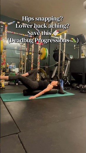 Dead-bug Exercise Progressions :) #pelvicfloorhealth #hippainrelief #almost40 #lowerbackpain