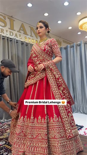 Asian The Bridal Store || Premium Lehengas on Instagram: "Premium Bridal Lehega store || Chandani Chowk ( Delhi ) 🌟 Explore the latest and premium designer lehengas from Chandni Chowk’s oldest shop! #asianthebridalstore✨ Our exclusive collection offers unmatched elegance at truly affordable prices. 💃 📍 Visit us at 301, 302-C, 1st Floor, Main Road, Chandni Chowk, Delhi - 110006, India. 📦 We deliver across India and worldwide, bringing the essence of tradition to your doorstep. ✈️ 📞 Book your
