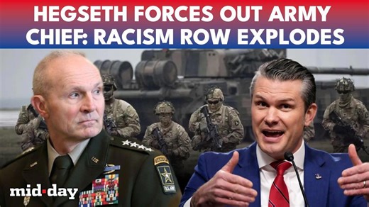 US Army chief fired over promotion scandal? Racism allegations on Hegseth rock Pentagon