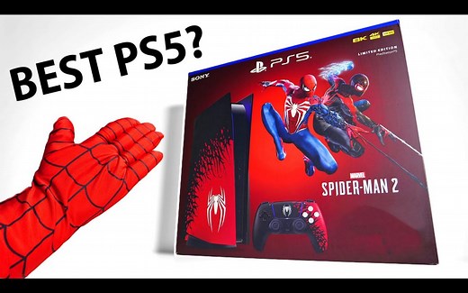 【讲究哥】开箱《漫威蜘蛛侠2》限定版PS5主机 《漫威蜘蛛侠》限定版PS4 Pro主机 | 作者：TheRelaxingEnd