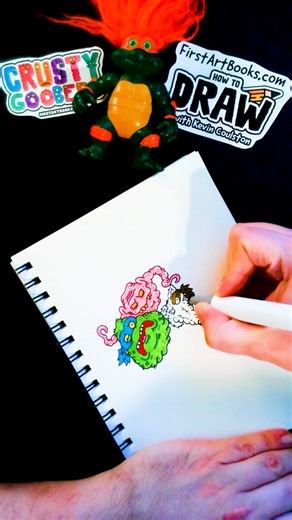 Watch me draw an ugly #Splinter from #teenagemutantninjaturtles - #tmnt #crustygoobers #drawing