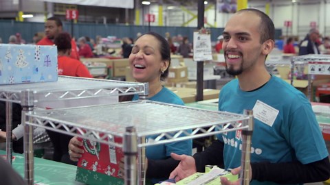 Volunteer at a Shoebox Processing Center!