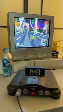 Nintendo 64 Cruis'n Exotica on CRT #retrogaming #videogames #n64 #exotica #hongkong #crt