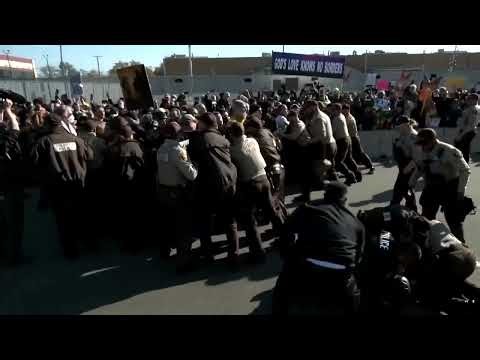 Protesters clash with police at ICE facility near Chicago | REUTERS