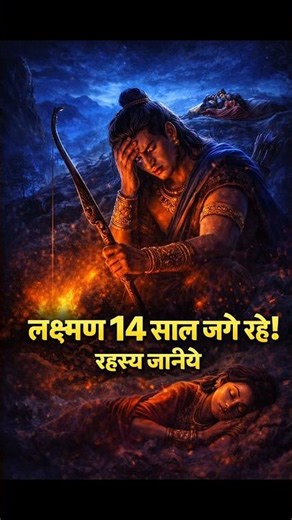“Laxman 14 Saal Kyun Nahi Soe? Ramayan Ka Anokha Rahasya 😳”#shorts