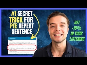 #1 Repeat Sentence Trick to Improve PTE Listening FAST & EASY (in-depth tutorial)