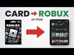 How to Redeem Roblox Gift Card on iPad - (Step- by-Step)