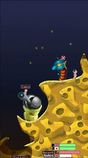 FUNNIEST Dumb Ways to Die #5 in Worms 2 Armageddon Gameplay!