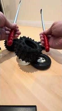 Tamiya Grass Hopper Hornet Frog tire install how to