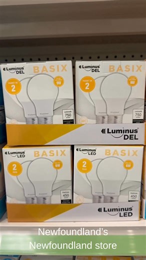 1.7K views |  Black Friday just got brighter! Luminus Basix LED Bulbs (2-pack) are 2 for $3.00 — regular $3.99 each! Warm Light and Daylight available. Hurry… they won’t last long! ⚡ Nov 28–30 only. | Pipers | Facebook