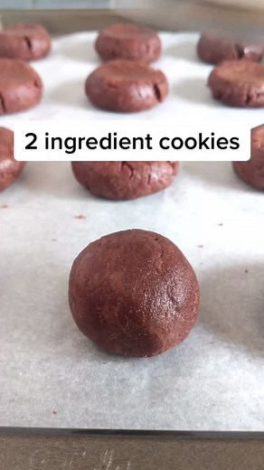 Easy 2 Ingredient Nutella Cookies Recipe