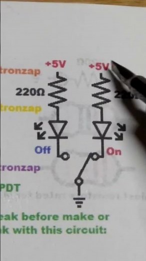 SPDT Single Pole Double Throw Switch Basics and Break Before Make #howto #diy #electronics