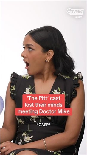 ‘The Pitt’ cast lost their minds meeting Doctor Mike