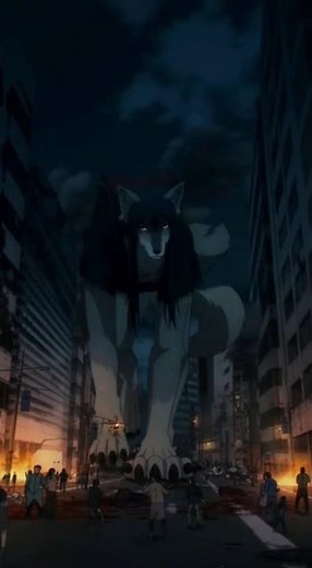 Giantess Furry in City 🐺