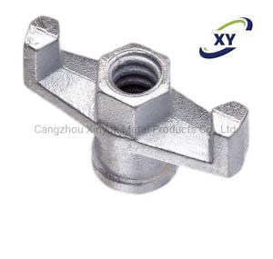 [Hot Item] Cast Iron Scaffolding/Scaffold Parts / Two Wings Anchor Nut for Formwork Tie Rod with Scaffold Accessories Wing Nut
