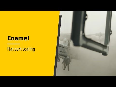 Enamel Coating flat part - WAGNER Industrial Solutions