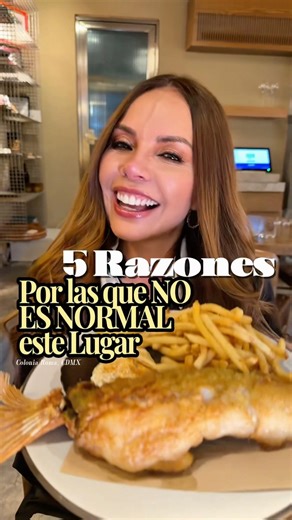 Para los que amamos la cocina del mar 🐠 #pescadosymariscos #dondeir #foodiecdmx