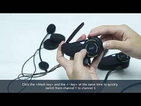 EJEAS Q8 | UNBOXING & ALL FUNCTION OPERATION | MOTORCYCLE HELMET MESH INTERCOM